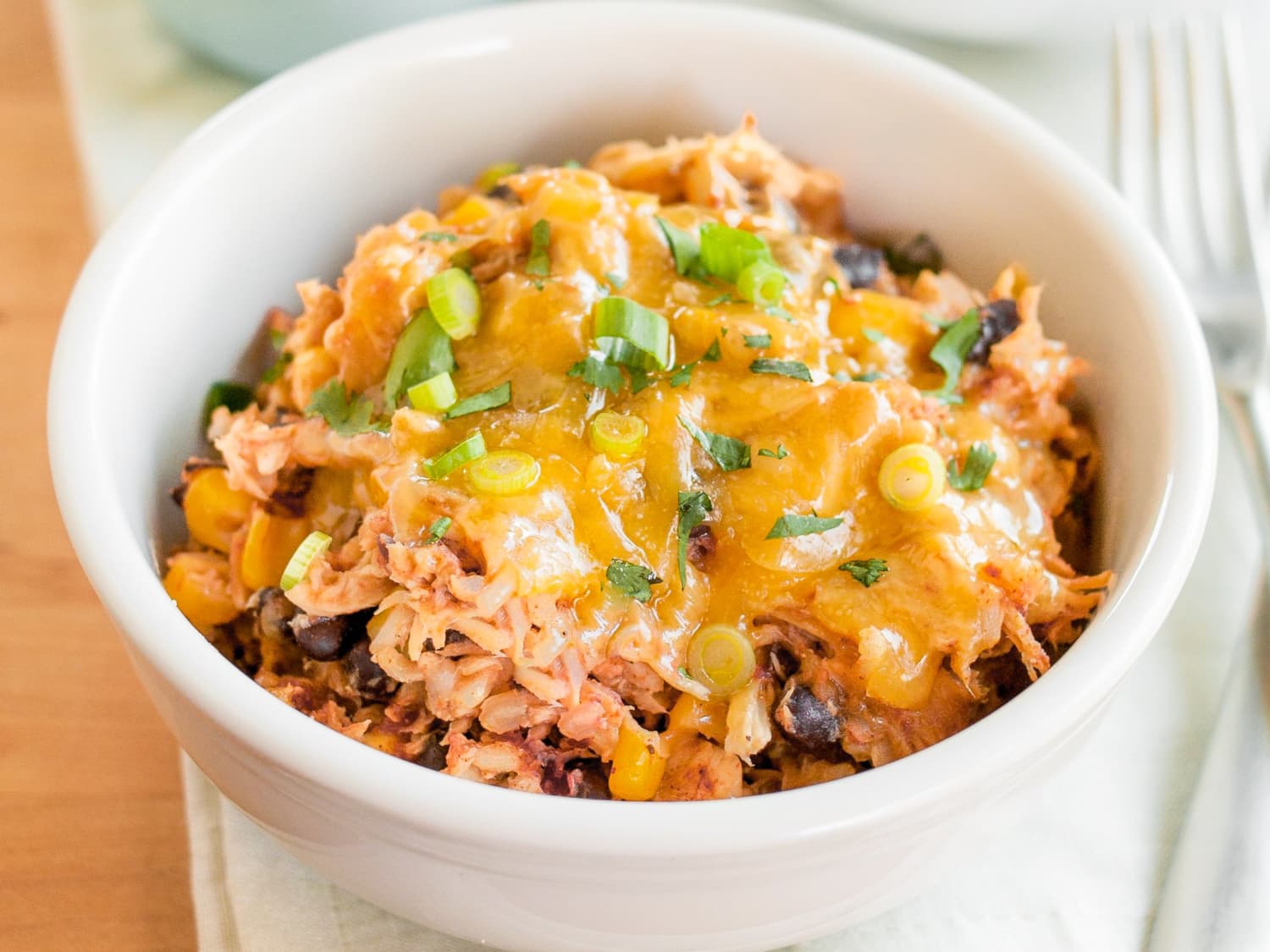 Crockpot Chicken Bowls with Yellow Rice and Cilantro Pesto: Your New Weeknight Hero